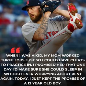 BREAKING: Garrett Crochet spends entire first $700K MLB check repaying his mom — Red Sox Nation emotional over “the man behind the star”.nh1